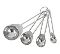 Ensemble de 4 Cuillères Doseuses en Inox