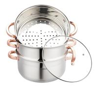 Ensemble de 4 cuiseurs vapeur de 24 cm. Cuiseur vapeur KLAUSBERG KB-7735.