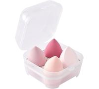 Ensemble De 4 Éponges De Mélange De Fond De Teint, Éponges De Maquillage, Kit De Maquillage De Beauté Professionnel, À Utiliser Avec La Base Et La Poudre (4 Pièces, Série De Poudre Légère)