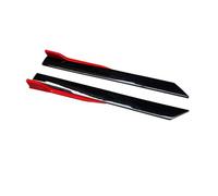 Ensemble de 4 Extensions de Bas de Caisse universelles de 104 cm (41 Pouces), Rouge et Noir, pour A3(Black Red)