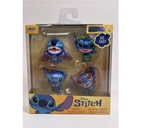Ensemble De 4 Figurines Stitch Disney 2,5 Pouces Jada 36205