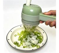 Ensemble De 4 Hachoirs À Légumes Électriques, Mini Broyeur Électrique Multifonctionnel, Hachoir À Ail Portatif, Machine À Couper Et À Râper Électrique Portable Avec Brosse, Pour Piment, Oignon,