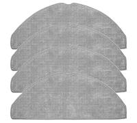 Ensemble de 4 lingettes de remplacement B59B, compatibles avec Eufy, aspirateur robot L60, lingettes en microfibre lavables