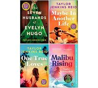 Ensemble de 4 livres de la collection Taylor Jenkins Reid (Sept maris d'Evelyn Hugo, Peut-être dans une autre vie, One True Loves, Malibu Rising)