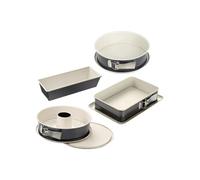 Ensemble de 4 moules à gâteaux de formes différentes de 28 à 32 cm Dr.Oetker Back-Trend