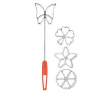 Ensemble de 4 moules à pâtisserie, moulage de pâtisserie, biscuits, desserts, outils de cuisson durables de qualité alimentaire, antirouille, pour biscuits gaufrés, modèle Dim