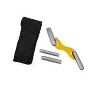 Ensemble de 4 outils de finition de joints de brique de tailles multiples en aluminium pour mettre en évidence le plan compact et le sac de rangement, équipement de finition de joint de brique