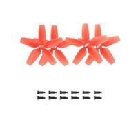 Ensemble de 4 pales d'hélice 2925S for Drone Avata, Comprend 12 Attaches Assorties, Composants de Remplacement de Propulsion(Red)