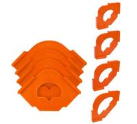 Ensemble de 4 pièces de repérage rapide pour le travail du bois pour des modèles précis en angle et rayon R pour le positionnement demi-rond Outils de fabrication de meubles