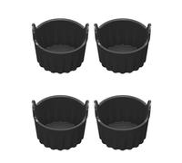 Ensemble de 4 pièces de tasses de cuisson multifonctionnelles, de moules de cuisson d'œufs for friteuse à air et d'ustensiles de cuisine