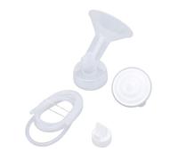 Ensemble de 4 pièces détachées pour tire-lait S2 S1 9 Plus : bride 24 mm, valve bec de canard, tube et protection anti-reflux.