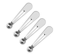 Ensemble de 4 pièces en acier inoxydable pour enlever efficacement les tiges de fruits et légumes