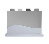 ENSEMBLE DE 4 PLANCHES À CUISINE SUR SUPPORT KINGHOFF KH-1743