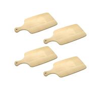 Ensemble de 4 Planches à découper en bois 38 x 18 cm Wood Edition Fackelmann
