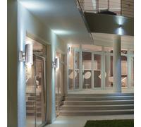 Ensemble De 4 Projecteurs LED Up Down Muraux Extérieurs IP44 Edelstahl GU10