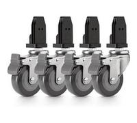 Ensemble de 4 roulettes pour barbecues Napoleon Prestige Pro