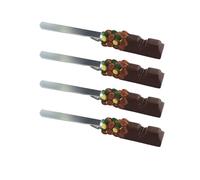 Ensemble de 4 Spatules pour pâte à tartiner 19 cm Fackelmann