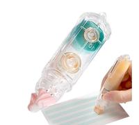 Ensemble de 4 stylos à ruban adhésif - Rouleau adhésif rotatif à 360 degrés, stylos pour scrapbooking | Journal bureau école maison bricolage emballage projets photos Albums autocollants fournitures c