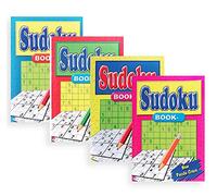 Ensemble De 4 Sudoku Puzzles Poche Books A5 Taille Mathématique Voyage Jeu
