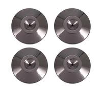 Ensemble de 4 supports de pointes en cuivre pur pour enceintes HiFi, pieds de sol isolants, patins pour embases coniques