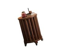 Ensemble de 4 tabourets empilables for Table de Nuit, tabourets gigognes avec roulettes, sans Installation et Peu encombrant, for la Maison, l'intérieur et l'extérieur(Color 3)