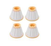 Ensemble de 4 tasses à dessert faites maison avec gobelets cannelés en PP de 150 ml pour un démoulage facile, une préparation de gelée, un service de friandises réfrigérées et une présentation sur