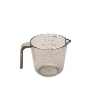 Ensemble de 4 tasses à mesurer en plastique transparent et foncé avec poignée, comprenant une cuillère doseuse, une balance et des ustensiles de pâtisserie .(150ml Dark)