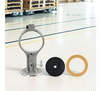 Ensemble de 4 tiges de connexion de compresseur d'air avec anneau de piston de rechange pour pompe à air silencieuse sans huile 550 W 750 W 1100 W - 117 x 62 x 55 mm (pour 750 W)