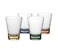 Ensemble de 4 verres à eau Pastel