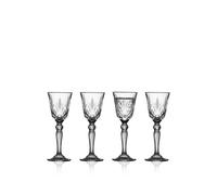 Ensemble de 4 verres à schnapps Transparent Lyngby Glas