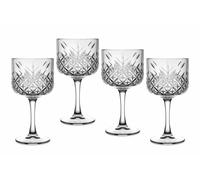 Pasabahce – Ensemble 4 calices Timeless Gin et Tonic – Verre sculpté 55 cl