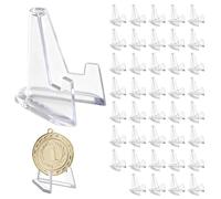 Ensemble de 40 pièces comprenant des présentoirs en acrylique pour cartes,présentoirs transparents et de petits chevalets,ainsi que des polyvalents pour livres,cartes postales,images et photos,livres