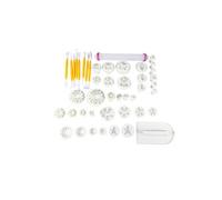 Ensemble de 46 emporte-pièces Gâteau Décoration Cuire Sugarcraft Argile Fondant Glaçage Multicolore G