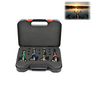 Ensemble De 4pcs De Pêche en Plein Air Swinger, Indicateur De Morsure De Poisson Illuminé par LED pour la pêche à la Carpe