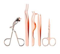 Ensemble De 5 Applicateurs De Cils, Recourbe-Cils, Recourbe-Cils, Ciseaux À Sourcils, Recourbe-Cils Incurvés