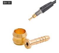 Ensemble De 5 Bagues De Pression Pour Tuyau De Frein De Vélo, Aiguille D'huile, Pour Bh59 Bh90, Joint De Tube De Câble De Vélo, Tuyau De Frein À Disque Hydraulique, Connecteur Olive