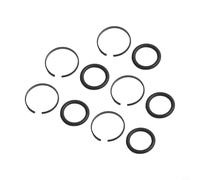 Ensemble de 5 Bagues de Retention avec Joint Torique pour Ensemble | Bague De Retention Pour Douille,Joint Torique Pour Pneumatique,Clip De Fixation Douille 1/2