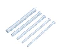 Ensemble de 5 cintreuses de tubes à ressort, 5/8'' 1/2'' 3/8'' 5/16'' 1/4'' Cintreuse de tubes à ressort Climatiseur Tube en cuivre et aluminium super élastique pour paroi mince