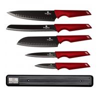 ENSEMBLE DE 5 COUTEAUX DE CUISINE AVEC LAME BERLINGER HAUS BH-2694
