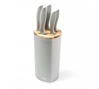 Ensemble de 5 couteaux de cuisine dans un bloc Husla 73964 Lumarko