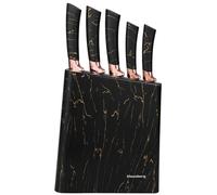 KINGHOFF Ensemble de 5 couteaux de cuisine KLAUSBERG KB-7768 dans un bloc