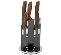 ENSEMBLE DE 5 COUTEAUX DE CUISINE SUR SUPPORT KLAUSBERG KB-7615