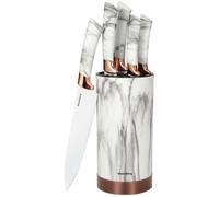 ENSEMBLE DE 5 COUTEAUX DE CUISINE SUR SUPPORT KLAUSBERG KB-7800