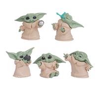Ensemble de 5 figurines Star War Baby Yoda Toy Doll Anime Collection