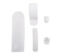 Ensemble De 5 Housses De Protection En Silicone Pour Scooter Électrique Xiaomi M365/Pro, Housse De Support De Pied Pour Guidon De Tableau De Bord