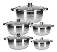 Ensemble de 5 Marmite Inox Cheffinger