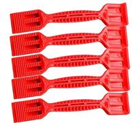 Ensemble de 5 outils de roulement de pelle et de vitrage en ABS + PVC pour remplacement de bande d'étanchéité de porte, bricolage et utilisation professionnelle (5 pièces de type A)