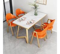 Ensemble de 5 pièces avec chaises rembourrées, design compact et peu encombrant pour petites salles à manger et coins de petit-déjeuner