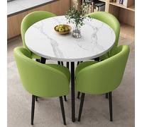Ensemble de 5 pièces avec table de réception et chaises rembourrées Idéal pour les petites salles de conférence et tables de négociation