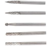 Ensemble De 5 Pz Fraises HSS Extra Courtes - Code BGS9596 FBGS9596 BGS Atelier